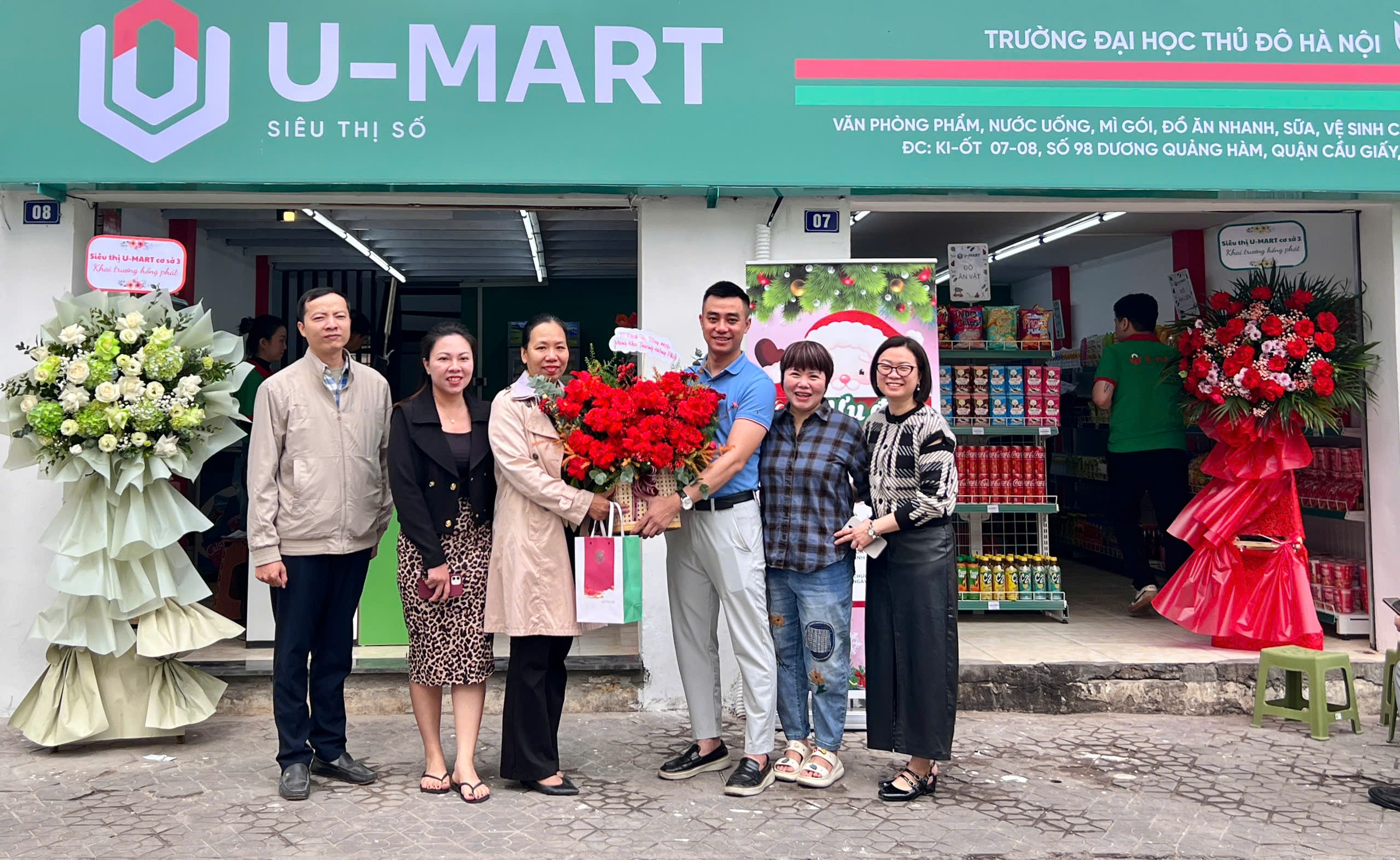 🎉 U-MART CHÍNH THỨC KHAI TRƯƠNG CƠ SỞ SỐ 3 TẠI ĐẠI HỌC THỦ ĐÔ HÀ NỘI 🎉
